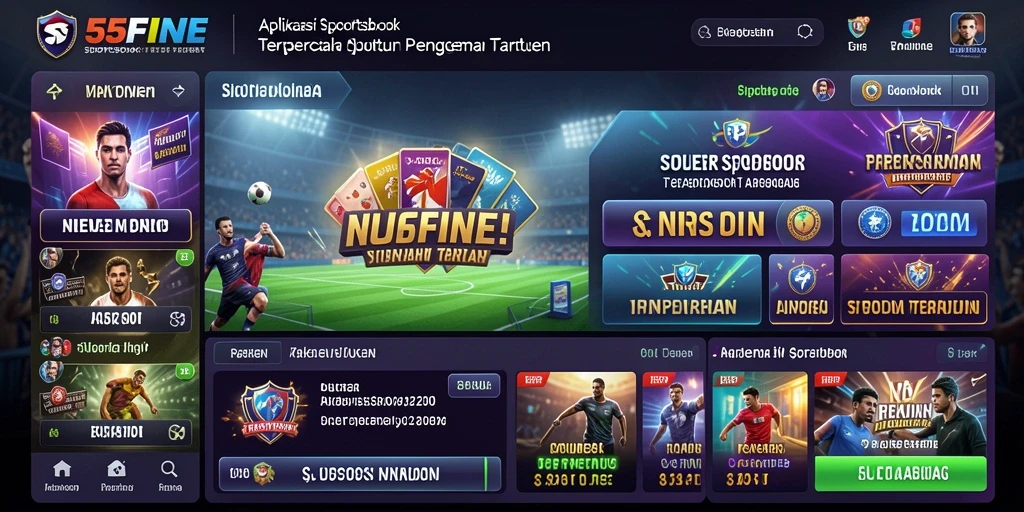 Screenshot 55FIVE menampilkan pengalaman taruhan yang seru dan menarik.