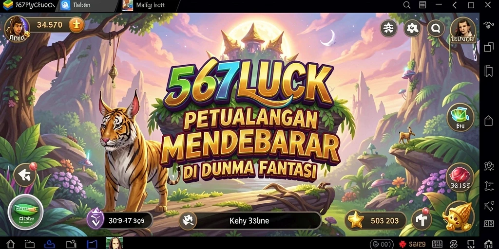 Tampilan gameplay 567LUCK yang memikat dan menegangkan.