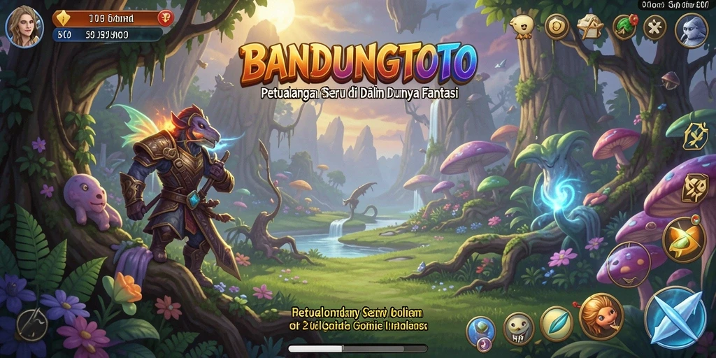 Screenshot gameplay BANDUNGTOTO yang memukau dengan petualangan seru.