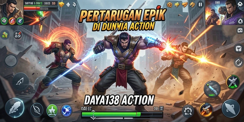 Tampilan mendebarkan dari gameplay <strong>DAYA138</strong> yang penuh aksi.
