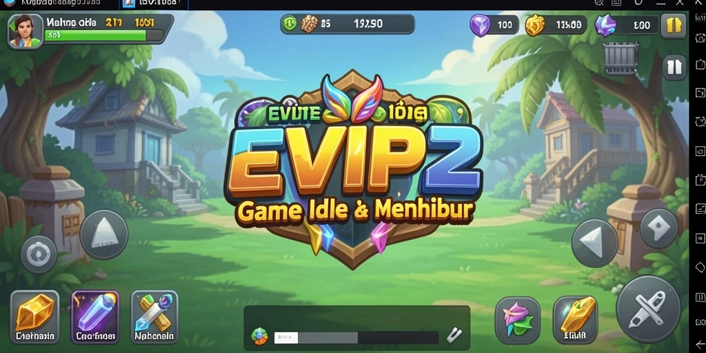 Tampilan gameplay EVIP2 yang menarik dan interaktif.