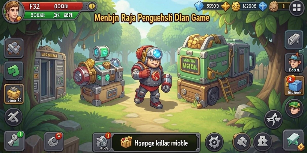 Tampilan menarik gameplay F32 yang asyik dan santai.