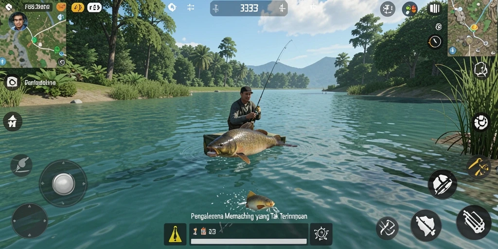 Tangkapan ikan besar di FB333 dengan grafis yang memukau.
