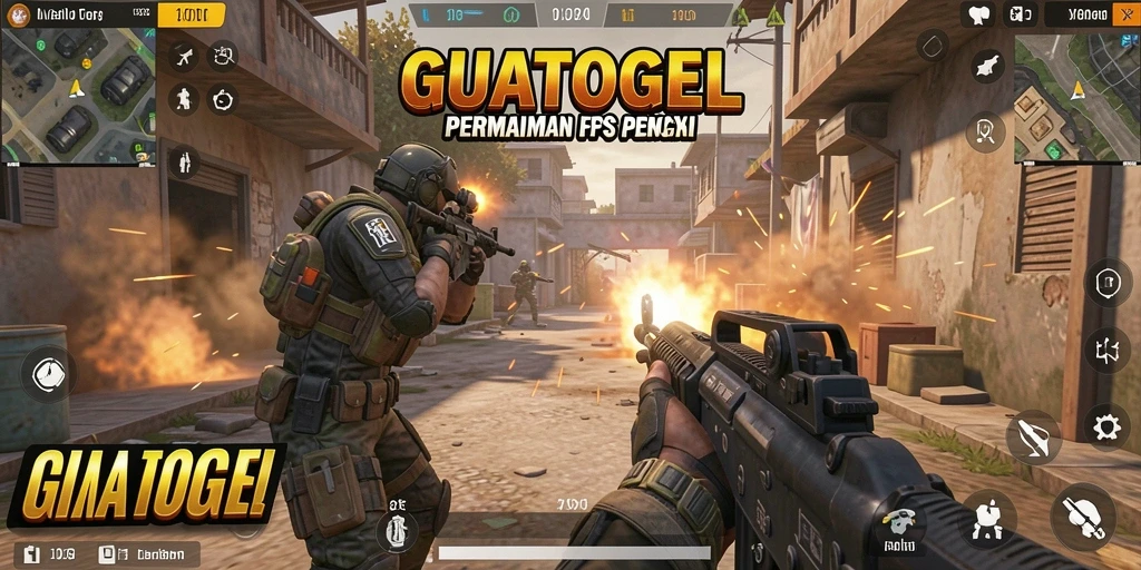 Screenshot gameplay GUATOGEL dengan aksi menegangkan.
