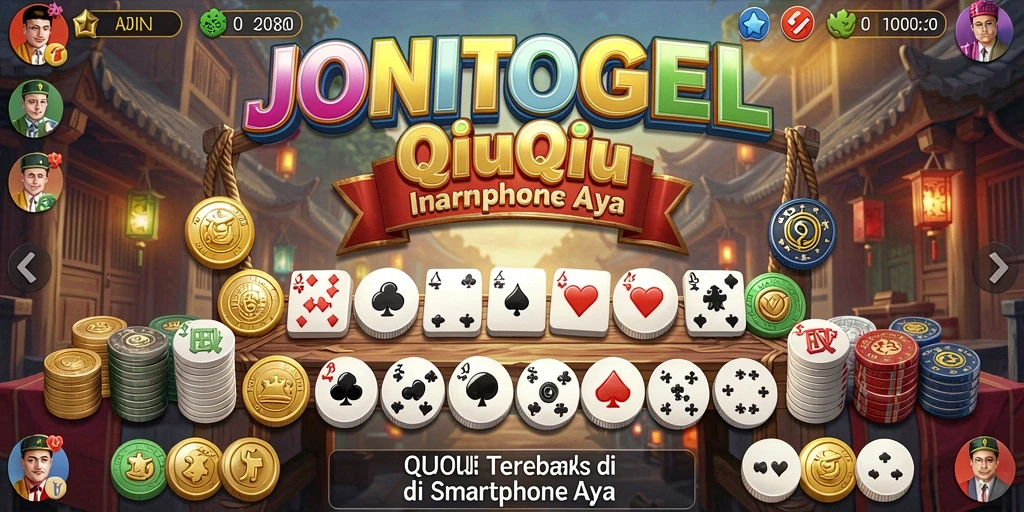 Screenshot gameplay QiuQiu yang seru di JONITOGEL.