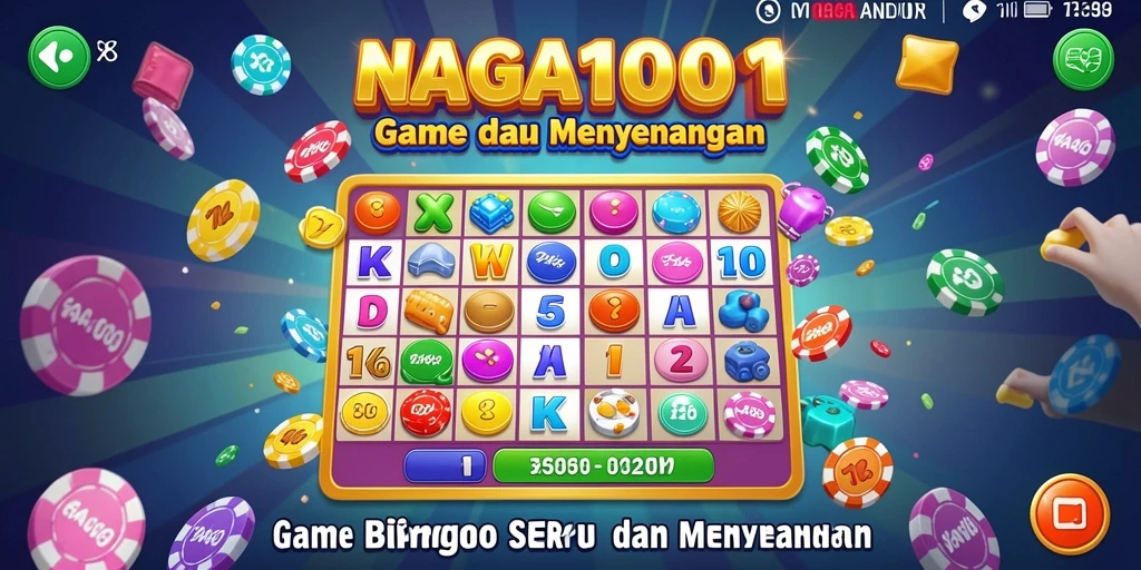 Screenshot gameplay NAGA1001 menampilkan momen seru permainan Bingo.