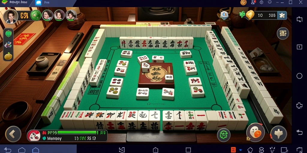 Tampilan utama gameplay RP99 yang menarik dan interaktif.