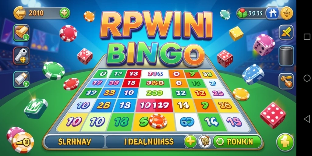 Tampilan gameplay seru di RPWIN1 dengan Bingo yang mendebarkan.