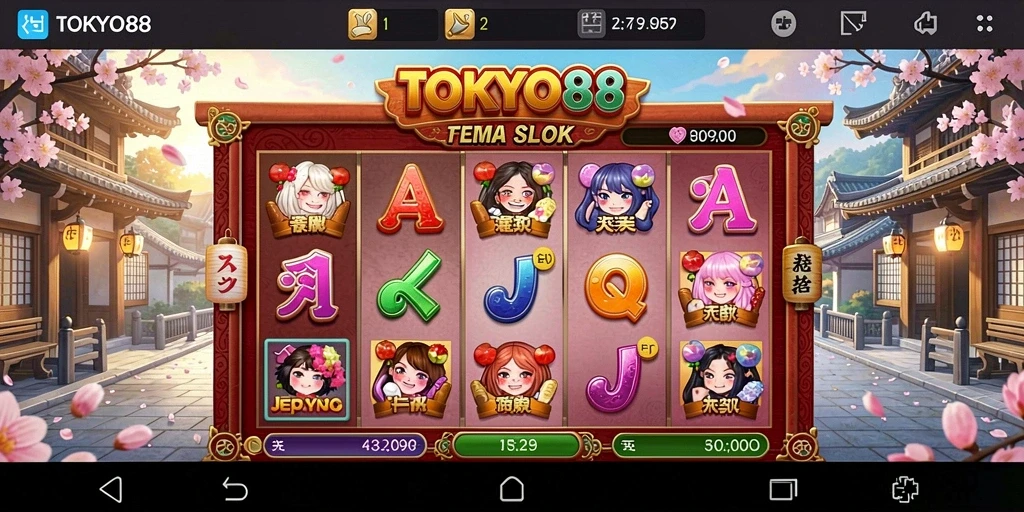 Gameplay TOKYO88 yang mempesona dengan sentuhan Jepang yang eksotis.