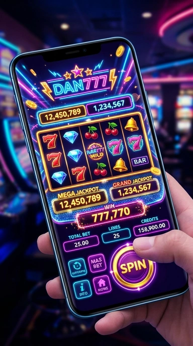 Tampilan aplikasi dan777 dengan berbagai pilihan aplikasi.